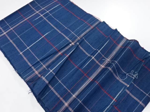 アンティーク　正絹　紬　着尺反物